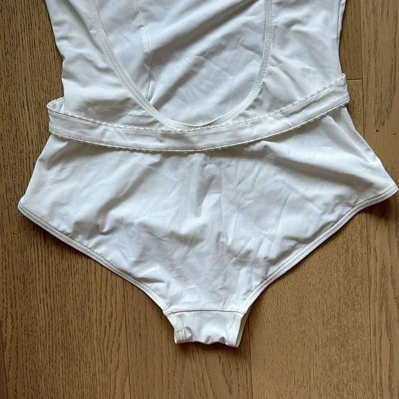 Vintage White Chloé One Piece Bathing Suit - Picture 6 of 7